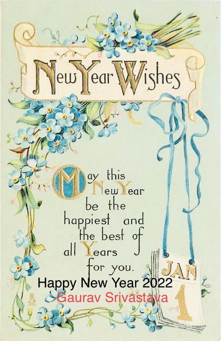 gauravpratha's tweet photo. Wishing you and your family a very happy &amp; prosperous #newyear2022#happynewyear https://t.co/5HPPIpaWdk