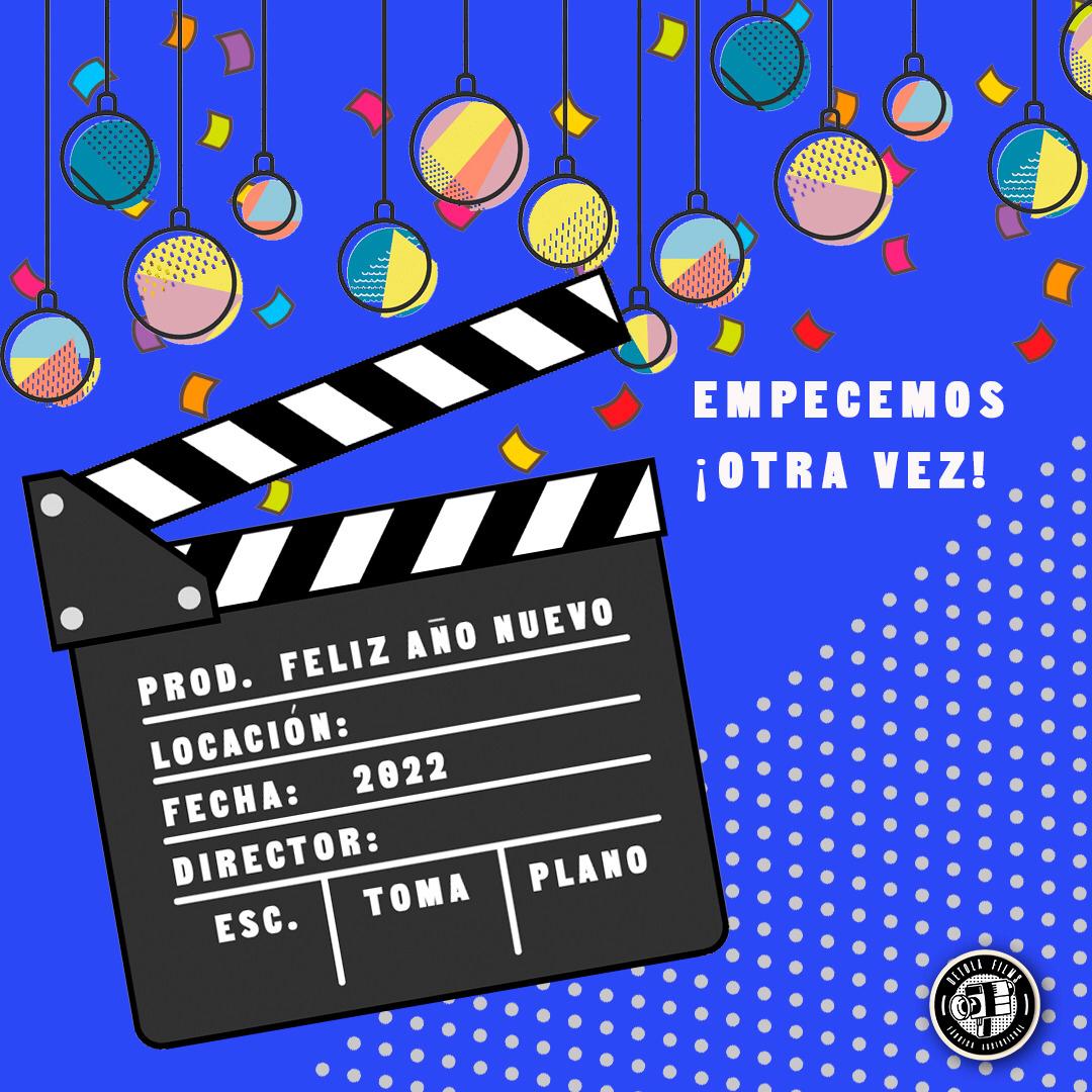 Departe de todo el crew que conformamos Detola Films les deseamos el mejor de los años; llena de rodajes, festivales y estrenos. ¡Un gran abrazo! 🎥🎬📽 . . #HAPPYNEWYEAR2022 #Feliz2022 #MasCinePorFavor #DetolaFilms