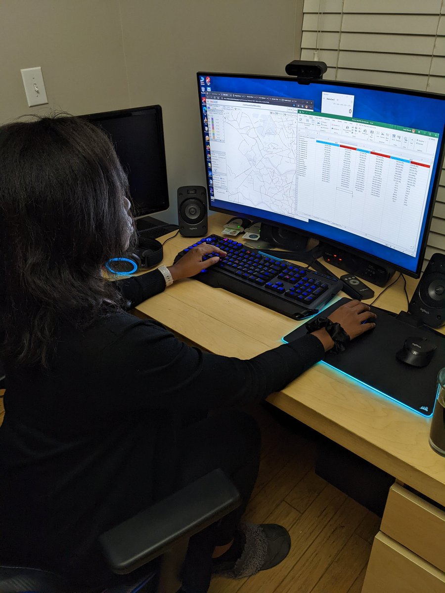 michelleforsc's tweet image. Spent most of the day crunching the numbers on my newly formed district. #VoteBlue2022 #campaigndata