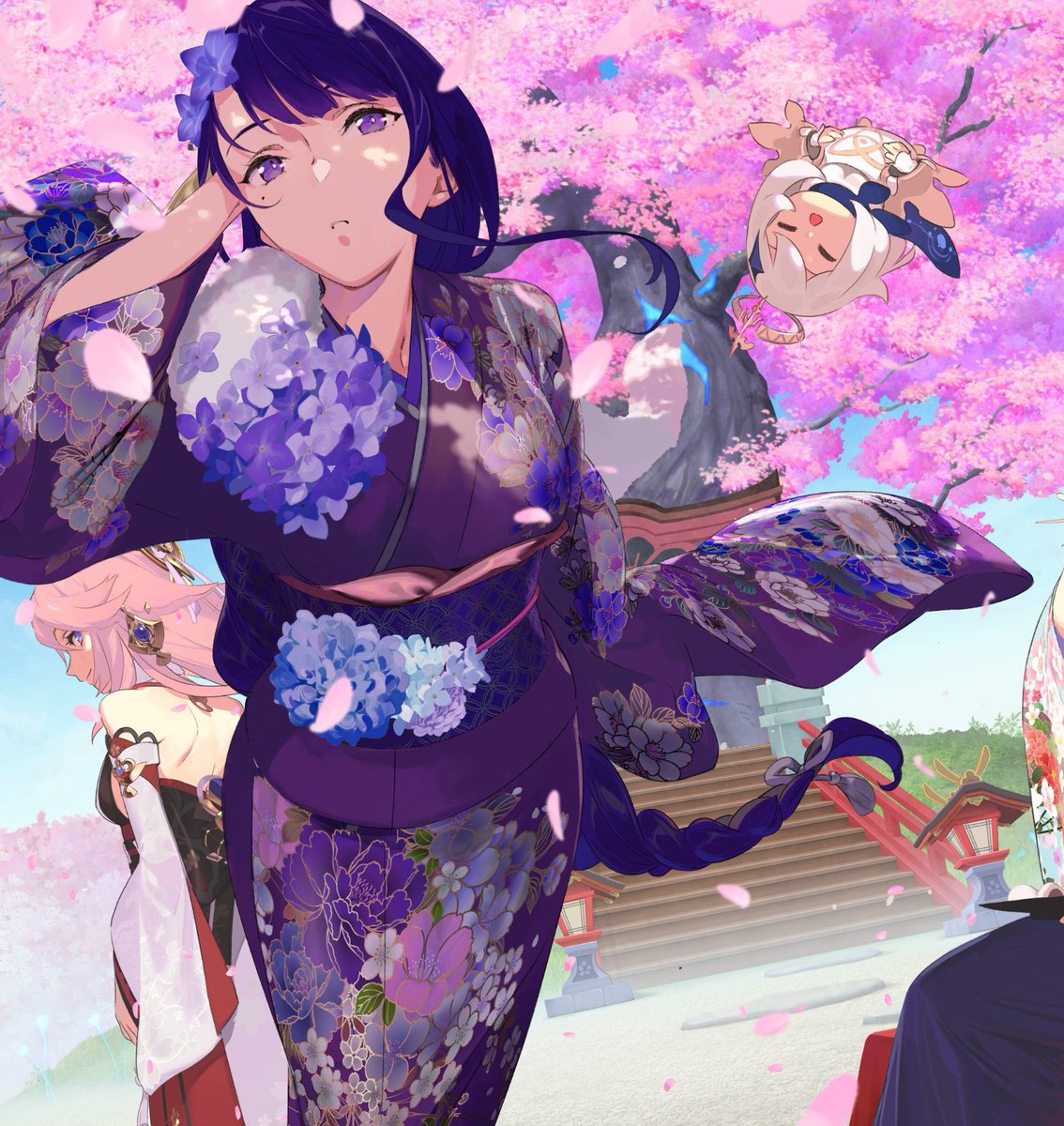 FIRST EI OFFICIAL ART IN 2022! EI IN A KIMONO