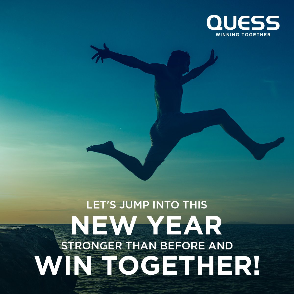Quess_Corp's tweet photo. Happy New Year! 
Let's make this year our best one yet! 

#winningtogether #quesscorp #happynewyear #2022ready https://t.co/WMBA490eXO