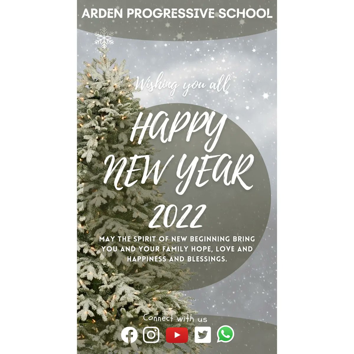 ALamachaur's tweet photo. Happy New Year 🎊
2022 to all.
#Ardenprogressiveschool
#newyear2022
#stayhealthy https://t.co/mu1yNk51Rq