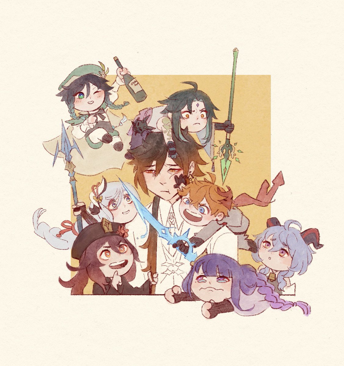 happy bday old guy, now go have fun with your kids #zhongli