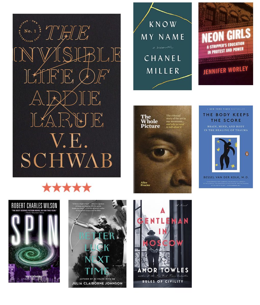 Even though my school reading got in the way of my personal reading this year, I still managed to read some really great books in 2021📚