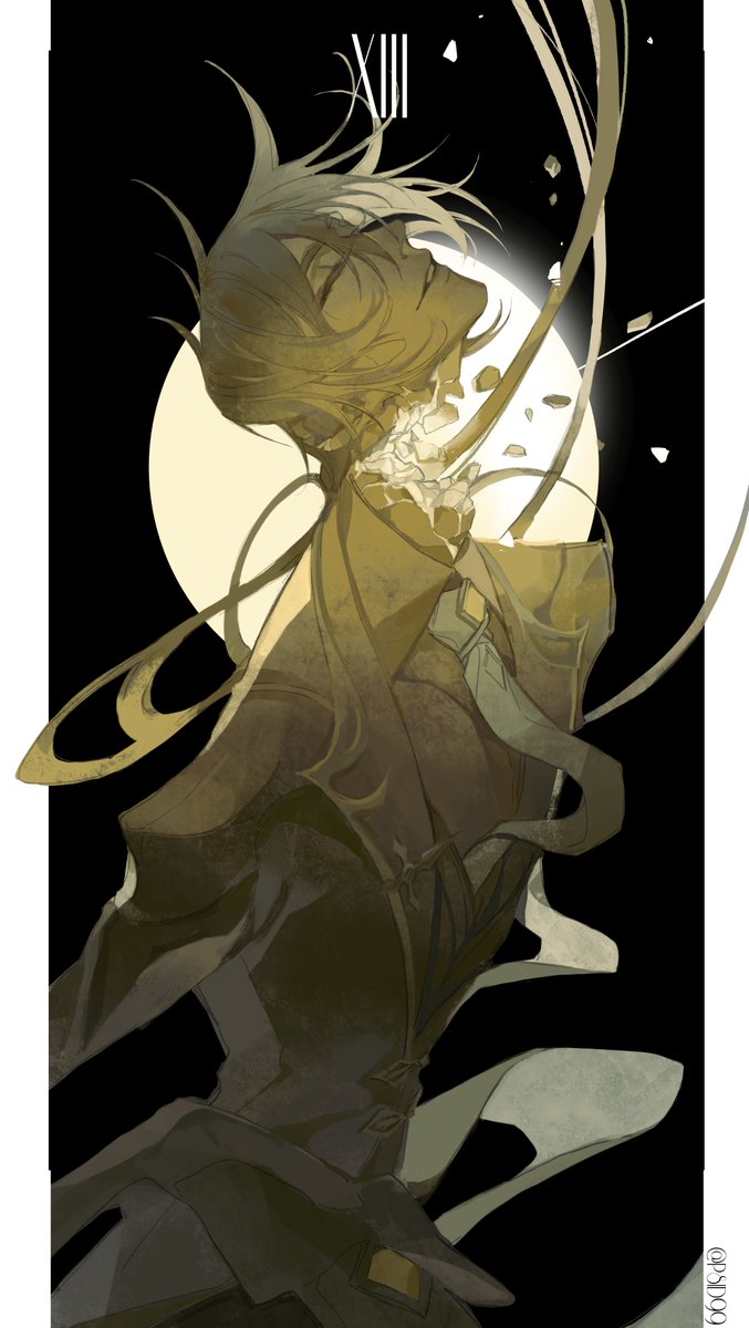 “You want them? Take them, take them all.
I have never wanted eternity anyway.”
———————————————————————————
I ACTUALLY MADE IT
HAPPY BIRTHDAY #Zhongli 😂😂🥳🥳
I will do the frame later 🥲
Tarot Deck [XIII-Death]