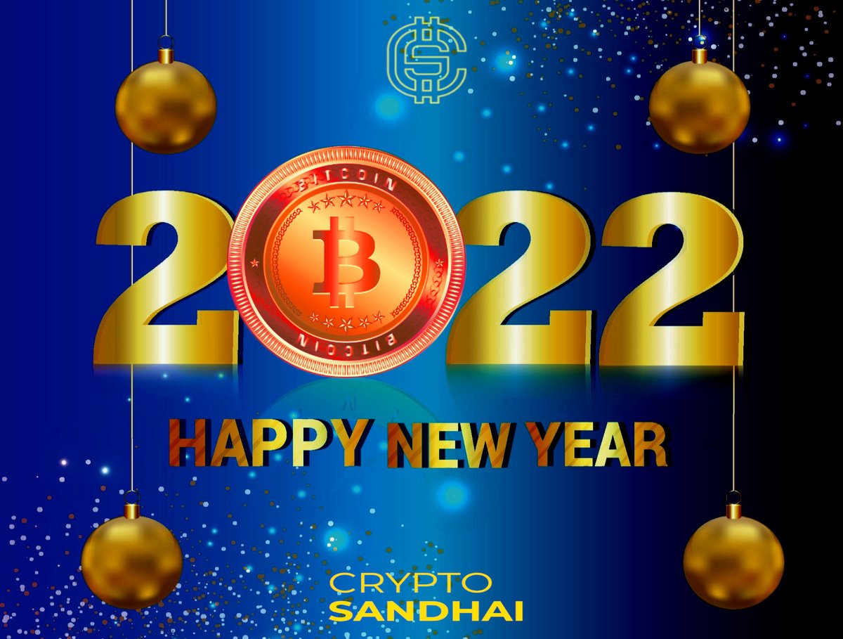 CryptoSandhai's tweet photo. Happy Crypto Year 2022 😍🎶💥 https://t.co/KVYvNBUYYK