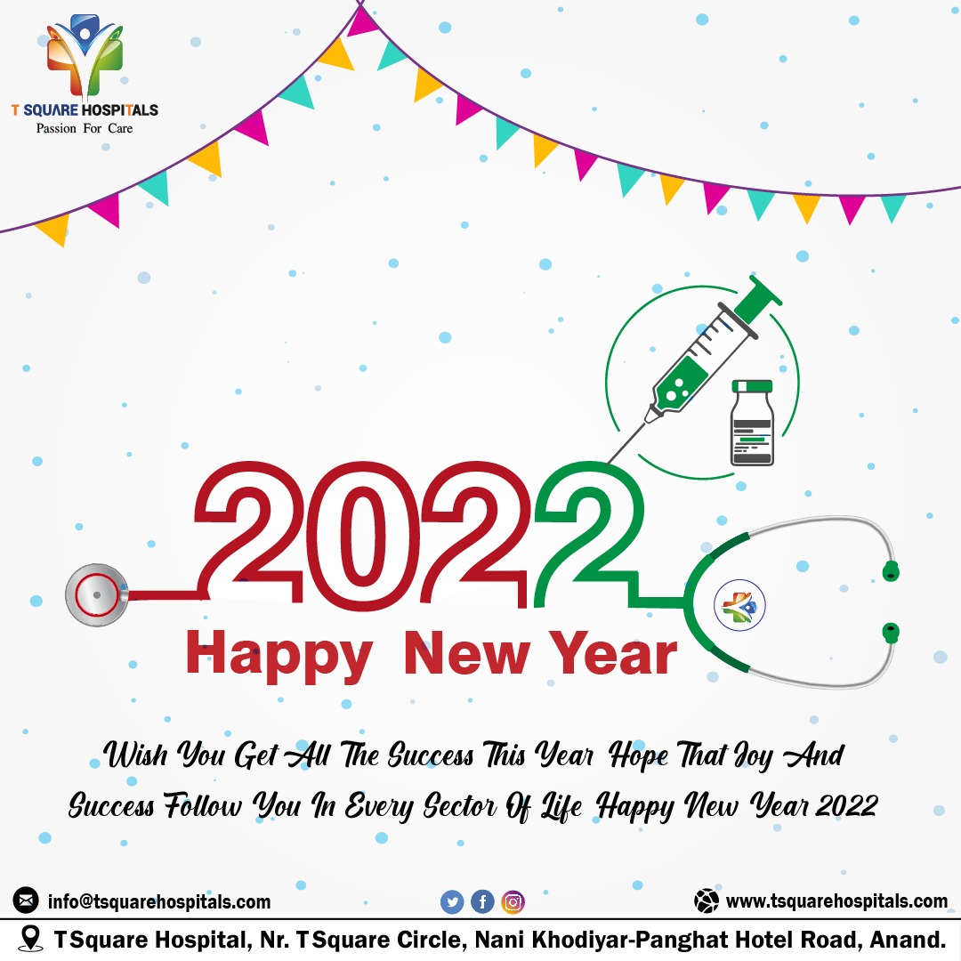 TsquareH's tweet photo. #newyear2022 #happynewyear2022 #happyness #celebration #healthcare #care #patients #patientscare#omicronvariant
#tsquarehospitals #charotar #khambhat #anand https://t.co/f1GvPu5SRu