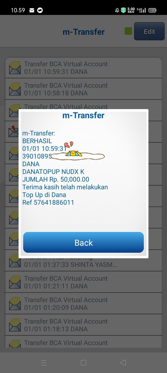 Alhamdulillah Rejeki Awal Tahun Masuk pick 🤲 puji Syukur Untuk kesekian x nya Makasih uwak @caesar_emil 🙏🎉 Sehat dan bahagia slalu bersama keluarga dsana 🎉 500 uwak dan rekan' event GMP 50 lupa 150 dor 50 hari ini Alhamdulillah Berkah Rejeki terkumpul 2021 dr uwak 🙏