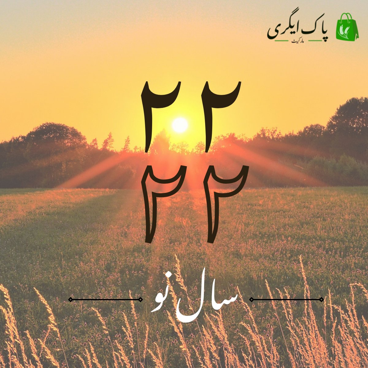 pakagrimarket's tweet photo. نیا سال مبارک
اللہ پاک یہ سال آپ کیلئے پُرامن خوشحال اور سلامتی والا رکھے۔ https://t.co/AkrRJzipmA