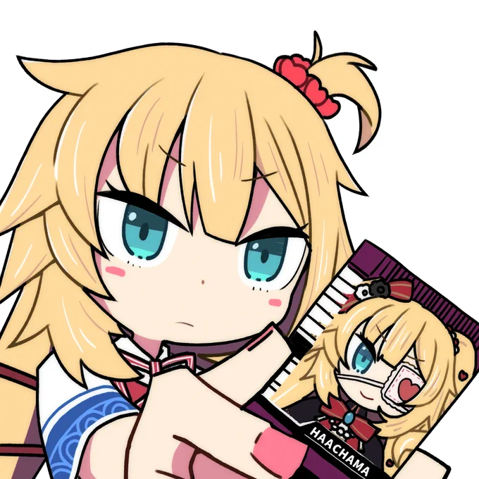 #はあとArt 
通りすがりのHAACHAMAだ! 
