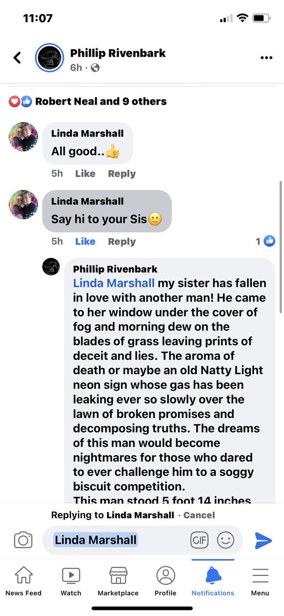 BigPhillySmallz's tweet photo. Write a short story to this lady Linda that always thinks I have a sister! But this year it takes a turn for the weird! https://t.co/wdlwrxXG5E