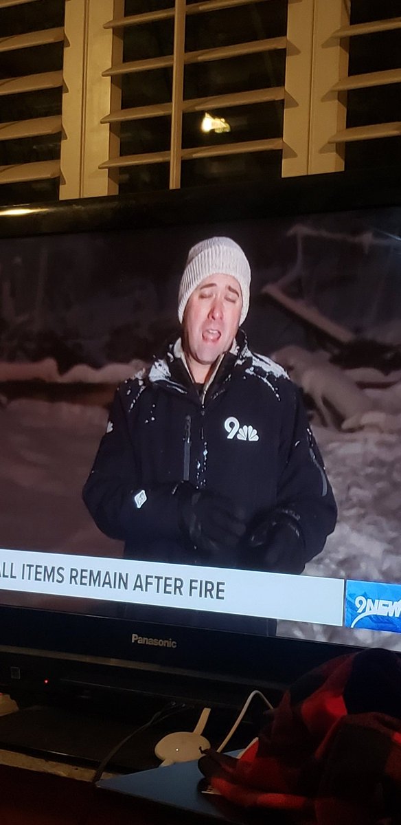 mountain_man's tweet photo. @KyleClark has a hat on!!! Finally! https://t.co/gxx1FtKDnN