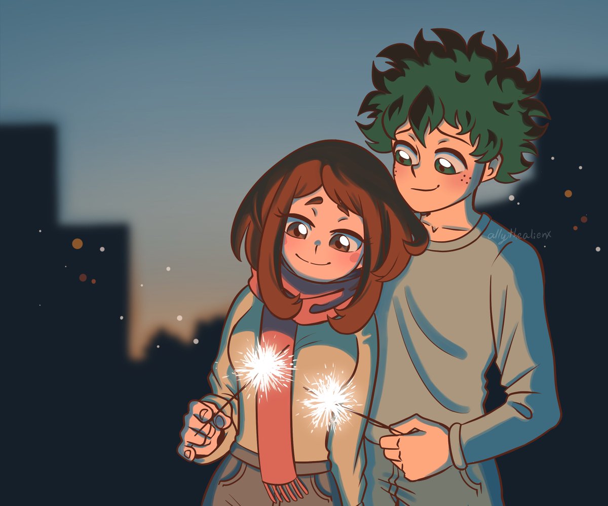 allythealienx's tweet photo. Happy New Year everyone!! 🎆
#izuocha https://t.co/o4q7ov2iK7