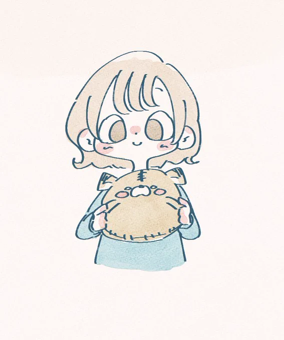 トラのクッション 