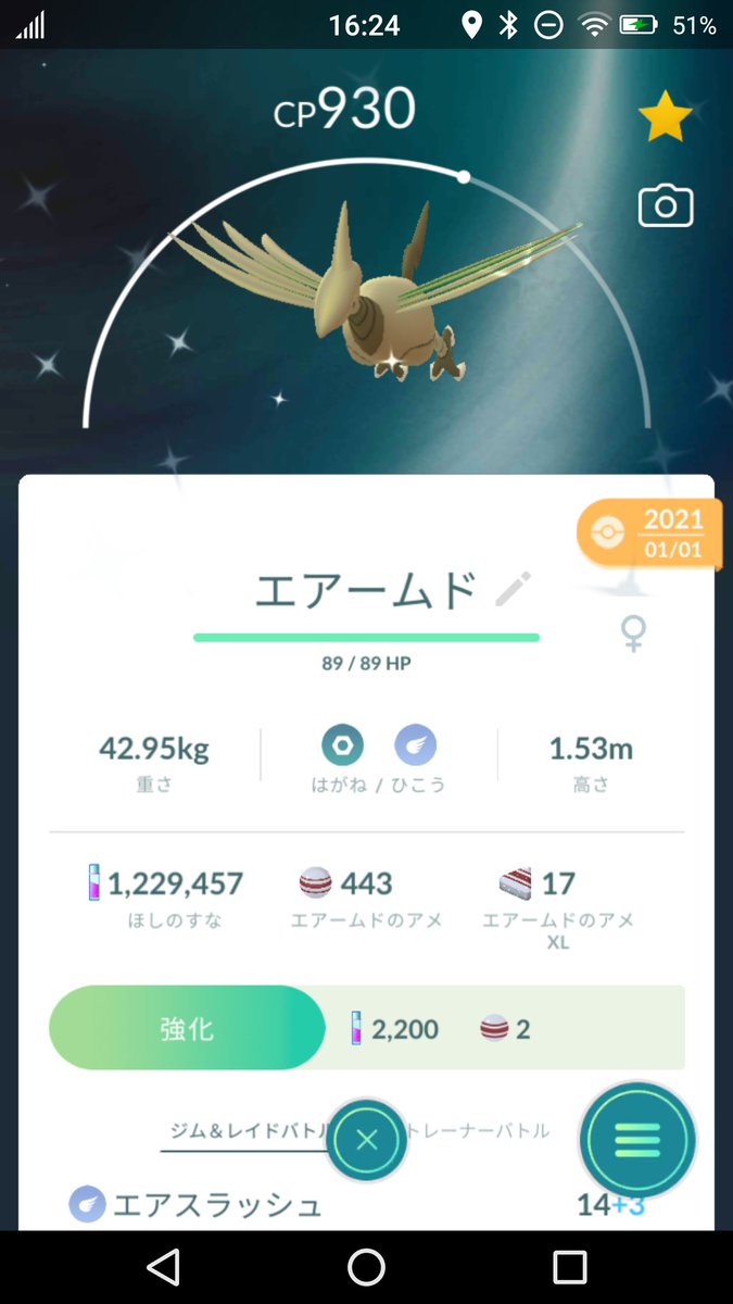 ポケモンgo エアームドの入手方法 能力 技まとめ 攻略大百科