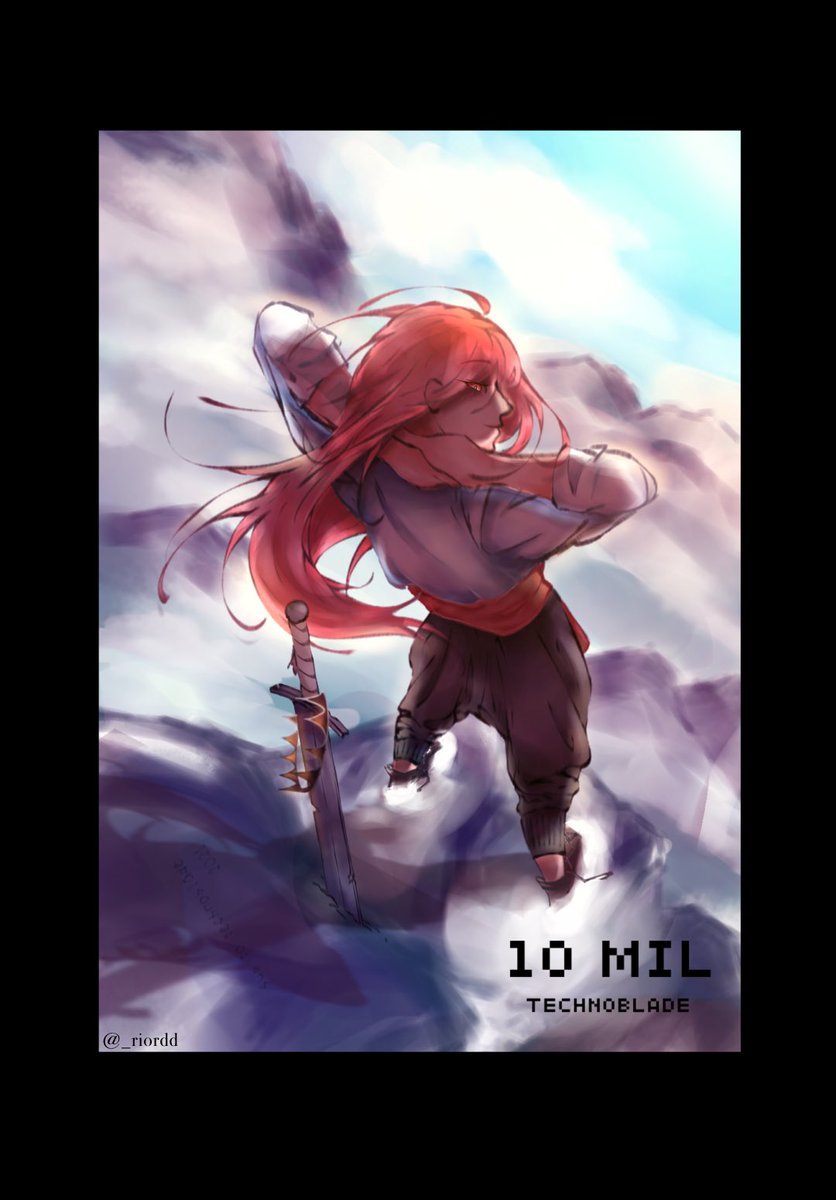 riordidoid's tweet photo. HE DID ITTTT!! 100% 
#TECHNO10MIL #technobladefanart https://t.co/EDySVSUgko