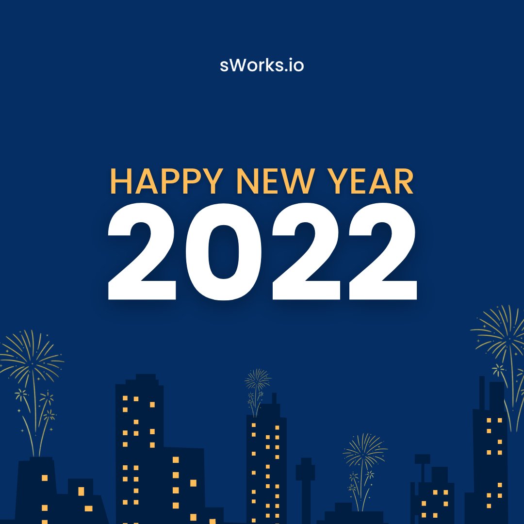 sworks_io's tweet photo. We look forward to more shared successes in the new year! 🎆

#sWorksforyou #HappyNewYear #newyear #holiday #NewYear2022 https://t.co/2qT01sRV2s