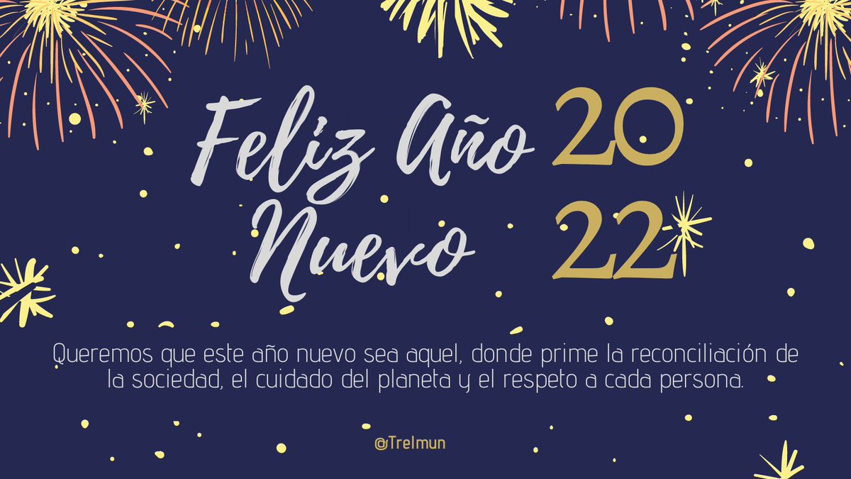 trelmun's tweet photo. ¡Amig@s, feliz año nuevo! ✨ https://t.co/UityCUKZug
