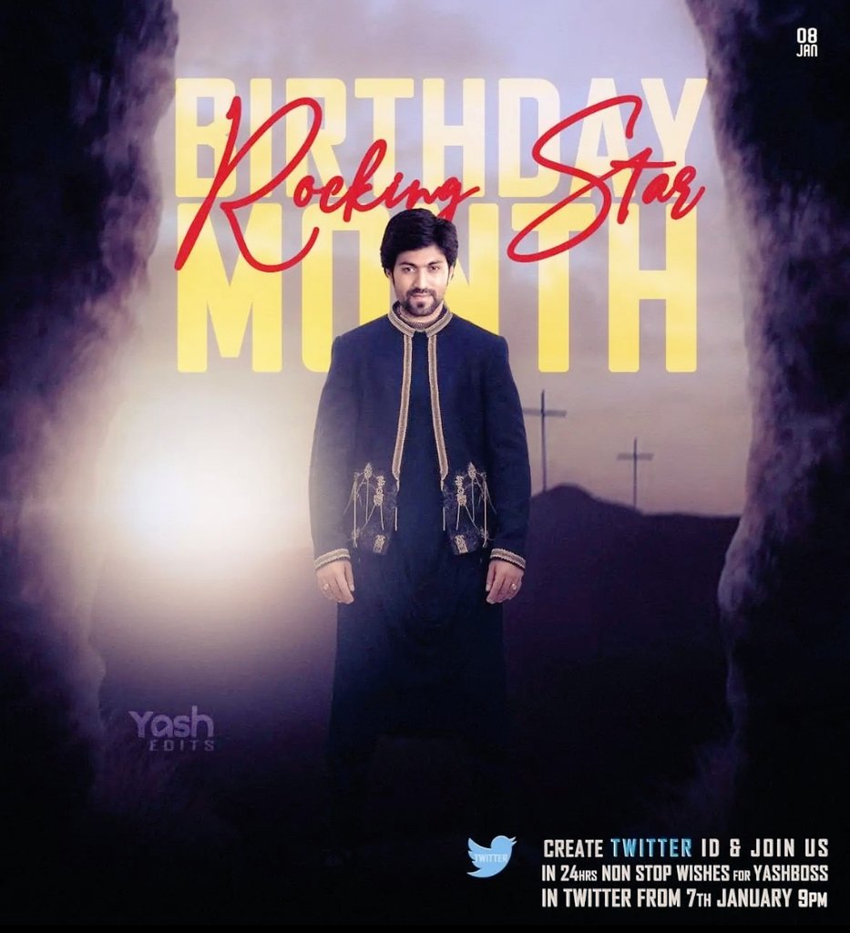 KeerthiGates's tweet photo. 1 Week More To Rocking Festival 🤟🤟🤟🤟🤟🤟
Lets All Quicker To Join With Us To Contribute #Yash_bday Celebration 🔥🔥🔥🔥🔥🔥🔥🔥
Co Sponsor #PrashanthNeel #HombaleFilms 
#KGFChapter2 #YashBOSS https://t.co/DFriDml8kv