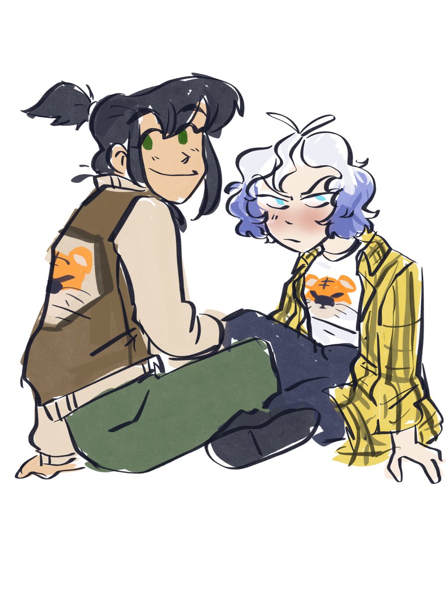 last drawing for 2021! Happy New Years eve!! 
(yexue belongs to @/FlightandOptics)