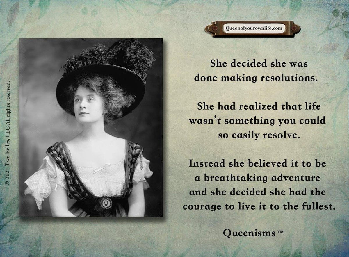 tizzywoman's tweet photo. โ๐ถ๐
๐
๐ ๐ฉ๐๐ ๐ด๐๐ถ๐!
#LiveOutLoud
#NewYear2022
#Queenisms https://t.co/5sMC11ZUDC