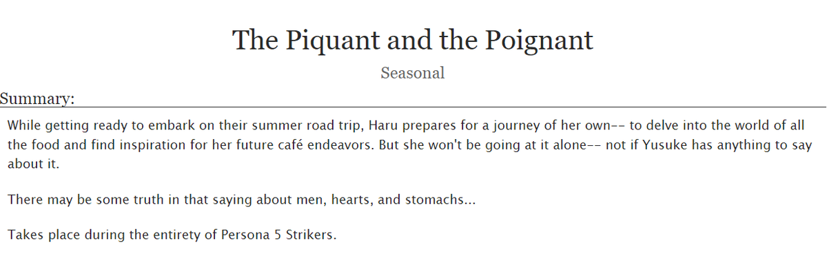 tingential's tweet photo. (Almost) New Year, new fic!  Written for @PersonaSeriesBB, a multi-chaptered YusuHaru piece set during P5 Strikers (weekly updates to come)! Art by @artobeans1 and will be linked below.

https://t.co/MJRfNiw8kH https://t.co/bQTQVG0BuA
