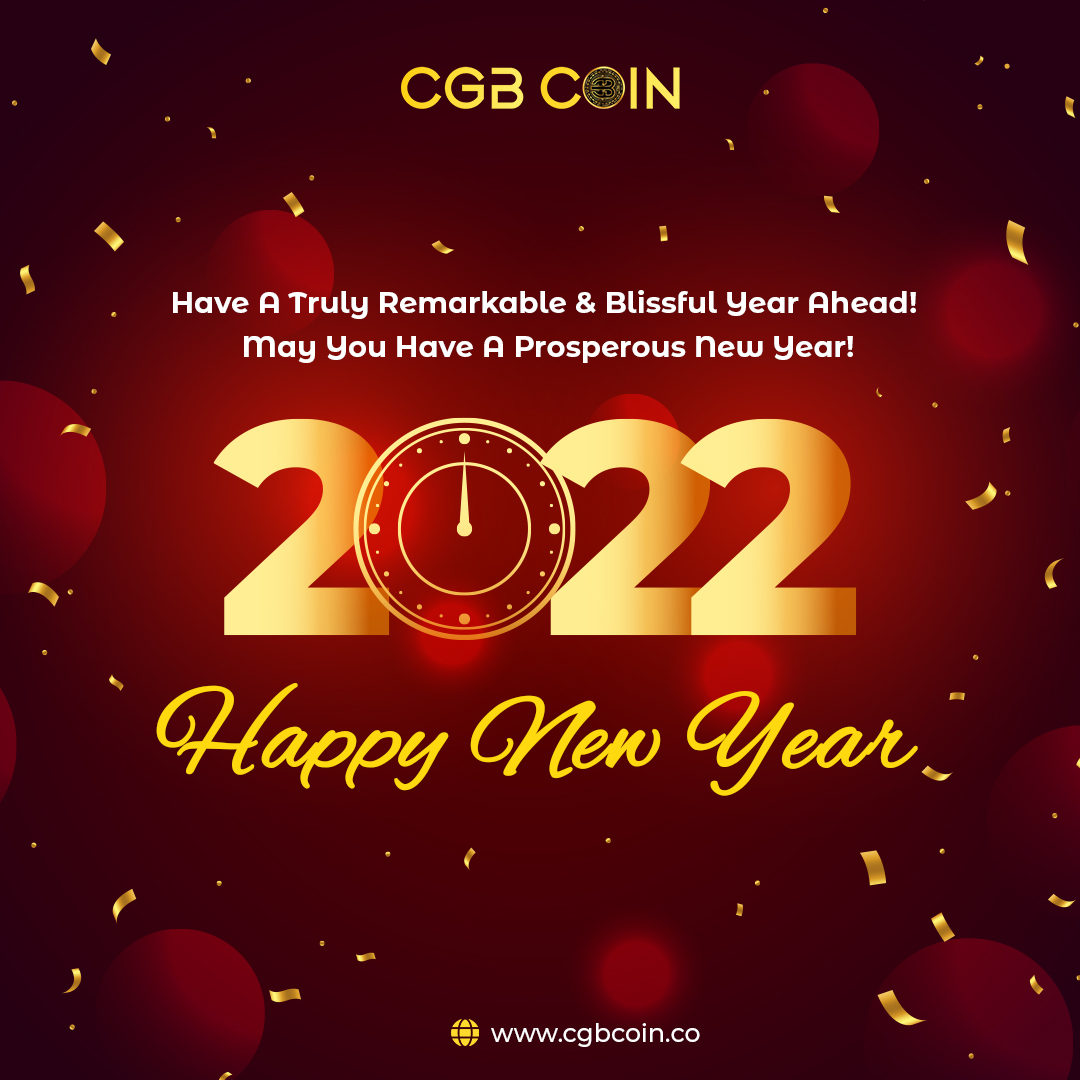 cgb_coin's tweet photo. 🥳New Year 2022 is coming with a new life experience, happiness, and lots of love.

🤩𝐂𝐆𝐁 𝐂𝐨𝐢𝐧🤩 𝐖𝐢𝐬𝐡𝐢𝐧𝐠 𝐄𝐯𝐞𝐫𝐲𝐨𝐧𝐞 𝐀 𝐕𝐞𝐫𝐲 𝐇𝐚𝐩𝐩𝐲 𝐍𝐞𝐰 𝐘𝐞𝐚𝐫 𝟐𝟎𝟐𝟐!

🔎Website: https://t.co/HLG6zzMFeG

#happynewyear #newyear #christmas #newyearseve https://t.co/sAVWuR1us5