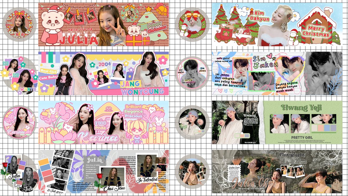 wognny's tweet photo. Help rt please/? Makasih
🎊🎉New Year Salee 🥳🎉
Aku open layout made by req dan QR-Deco dengan potongan harga spesial tahun baru
🍨 Diskon 10% minimal belanja 0 rupiah
🍨 Diskon 2k/item minimal belanja 20k
Katalog bisa dilihat disini https://t.co/4D94k3juUY
