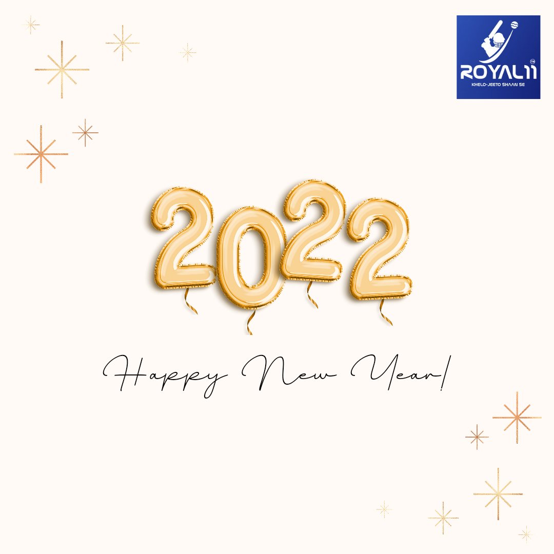 HAPPY NEW YEAR 2022 TO ALL 

Download the app and win huge amount on Royal11 app.

#royal11 
#NewYear2022