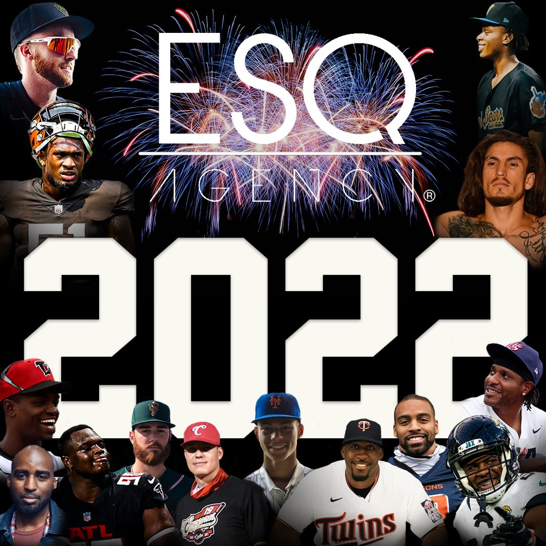 ESQAgency's tweet photo. HAPPY NEW YEAR!
It is time to close the books on 2021 and we wish everyone a new year full of new blessings. We would like to send out a special thanks to each client and every member of the ESQ Team that helped make this past year a success! let's make 2022 THE YEAR OF ESQ! https://t.co/JPwbwkCYrS