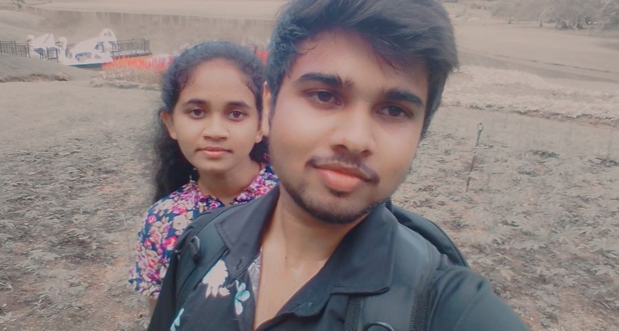 chamal_nimantha's tweet photo. Yesterday with My Love❤️🥰
@Seethawaka_Botnical_Garden🌴🌳🌻 https://t.co/OPpYY0hHe9