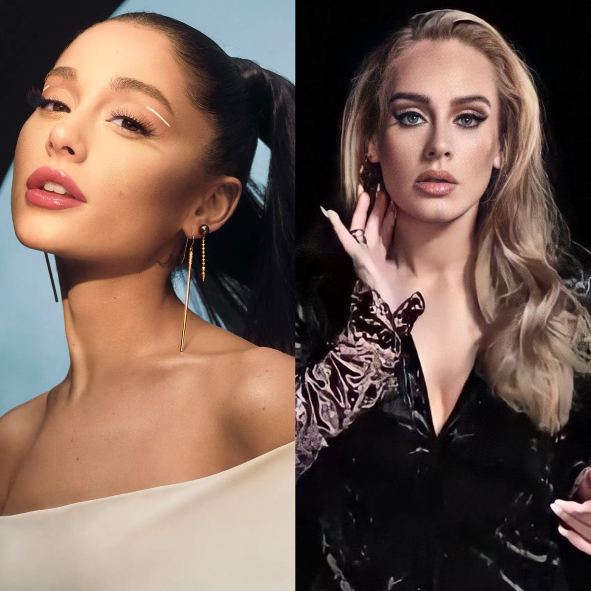 YonceData's tweet photo. Female artists with the highest average likes per post on Instagram:

Billie Eilish: 5.7M
Selena Gomez: 4.5M
Adele &amp; Ariana: 4.1M
Beyoncé: 3.4M https://t.co/QnhAA0weLQ