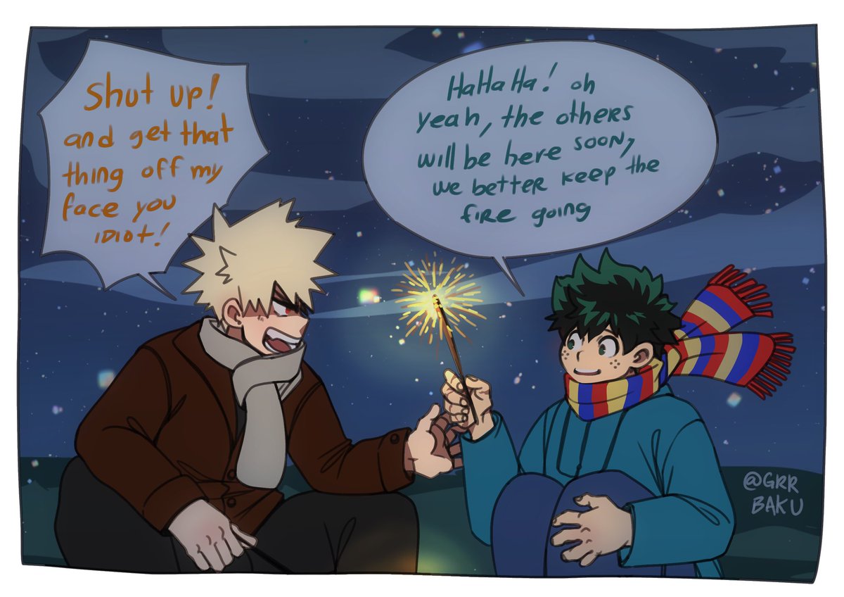 Haha happy new year! And my best wishes to you all! 💥🎉🎊

BkDk having their ways to communicate I guess hahah 
This will have a part 2 >_< 