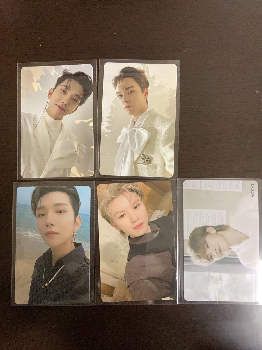 non_flower1's tweet photo. SEVENTEEN  セブチ 交換　あいのちから
attacca トレカ

譲　画像1ジョシュア ウジ バーノン
求　画像2.3同種スングァン💕（attacca は異種も検討します）

郵送交換希望です📮
お心当たりのある方はお気軽にリプライお願いします☺️ https://t.co/7nOIArP756