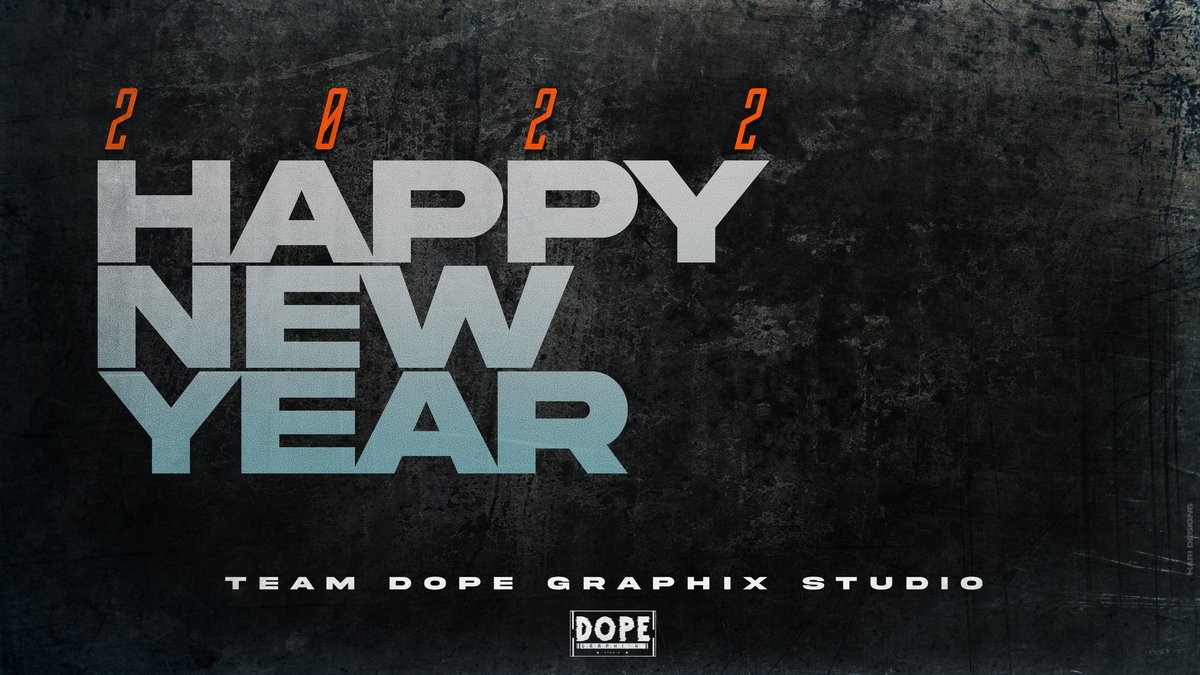 DopeGraphixOff_'s tweet image. Happy New Year 2022 ✨

#TeamDopeGraphixStudio #HAPPYNEWYEAR2022