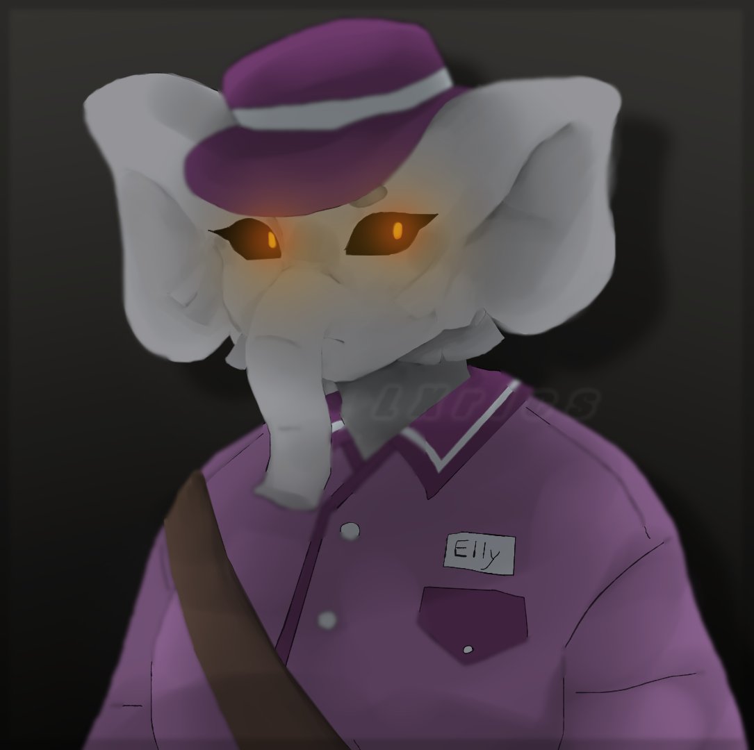 LXrics on X: I don't think I've ever drew Elly, so I decided to draw her  🐘 . . . . #piggy #PiggyFanart t.coG3LDXlsKk7  X