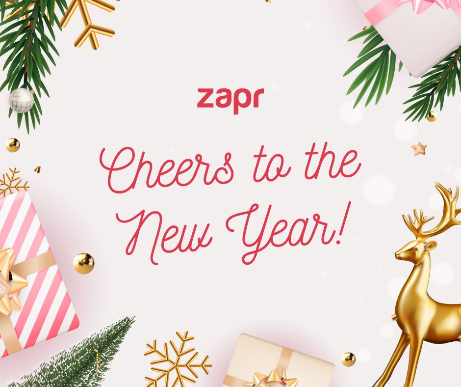 The Zapr family wishes you a Happy New Year. May it be filled with health, wealth and happiness!
