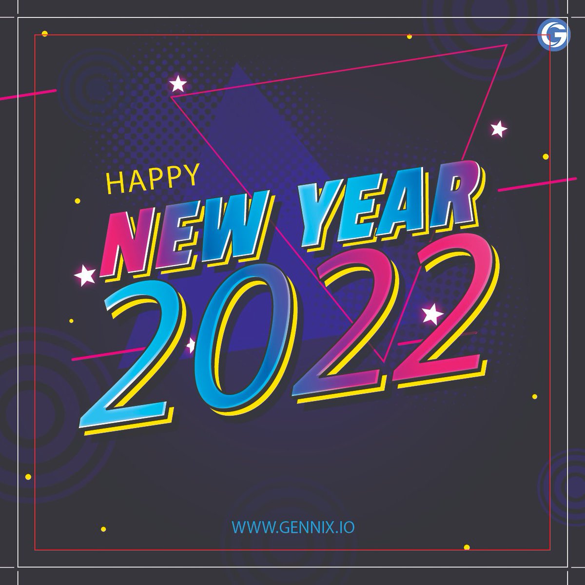 Happy New Year, Everyone! #NewYear, Exciting project, exciting #roadmap ahead!

#Gennix #GennixDeFi #DeFi #CeFi #Crypto #Cryptocurrency #NFT
