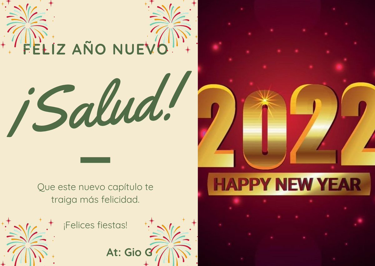 #2022EsperanzasVictoriosas Feliz Año Nuevo  #PLOMO19