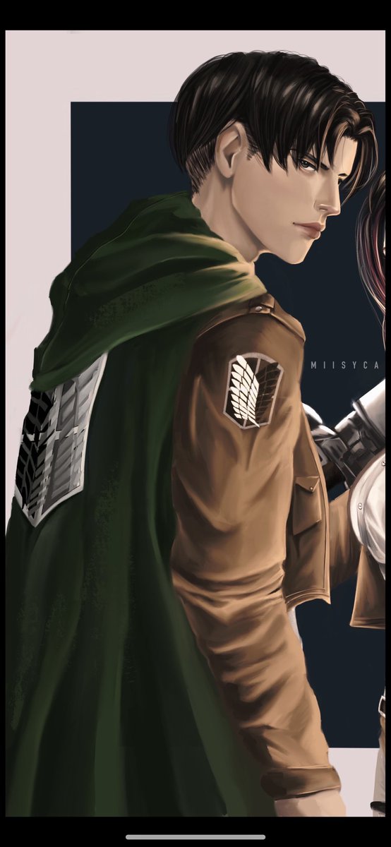 miisyca's tweet photo. 2021 review 

First and last piece ft levi 😃 https://t.co/moNVRQ3khf