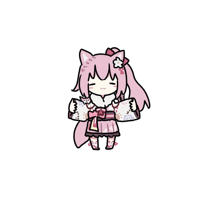 🧪👘
#こよりすけっち
 #ホロライブ正月衣装 