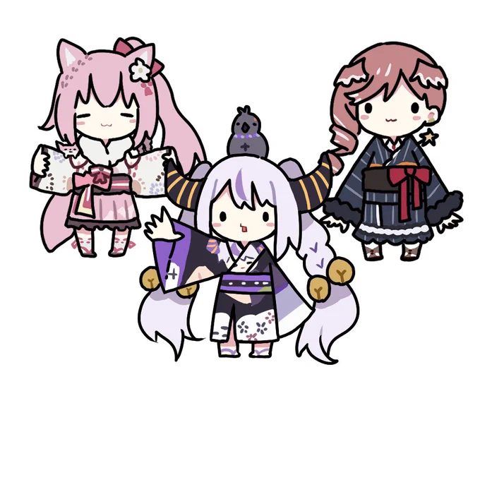 🧪👘
#こよりすけっち
 #ホロライブ正月衣装 