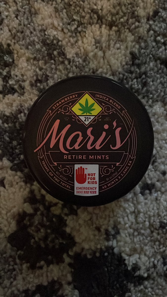 professorDWeed's tweet image. Take a chill pill in 2022 #HAPPYNEWYEAR2022 #MarisMints #RetireMints