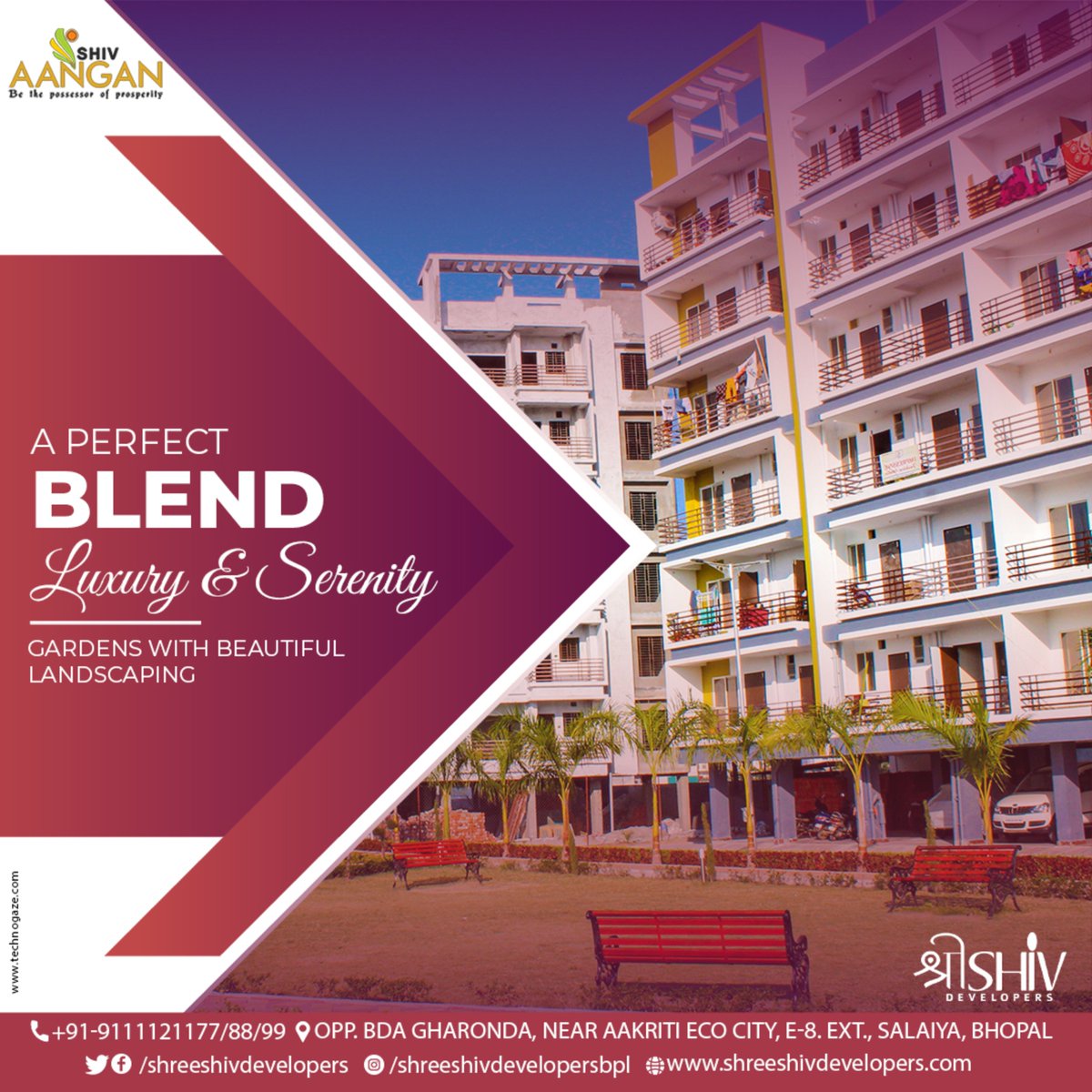 shreeshivdev's tweet photo. Picture Perfect for your Dream Home!
.
Contact Us: +91 911 112 1177 / 88 / 99
Visit: https://t.co/rme3QuaRJv
Address: Opp. BDA Gharonda, Near Aakriti Eco City, E-8. EXT. Salaiya Bhopal
.
#ShreeShivDevelopers #ShivAangan #propertyinbhopal #bhopalrealestate #Bhopal #builders https://t.co/tWuav758Zh