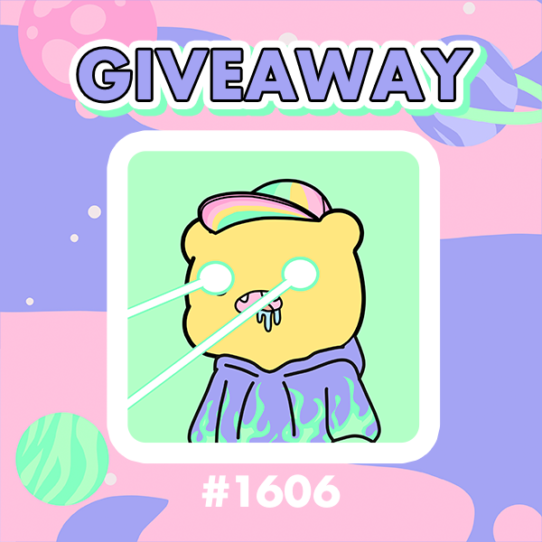 🎉NEW YEAR GIVEAWAY🎆
CRAZY BEARS  #1606🎁

🔸To win: 1
🔸Ends: 1/3 23:59 UTC

1️⃣ Follow me + @VeltixxNFT
2️⃣ RT this tweet
3️⃣ Tag 2 friends

Opensea
opensea.io/collection/the…

#NFT #NFTs #nftart #NFTartist #nftcollectors #NFTcommunitiy #NFTGiveaway #NFTProject #ethnft #PolygonNFT