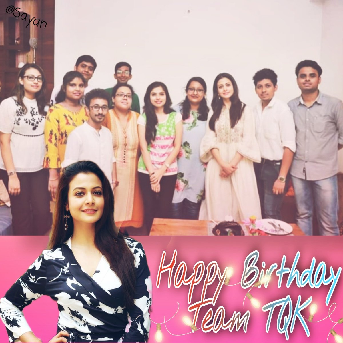 Sayan31110972's tweet photo. Entire Team of #TQK A Very Happy Birthday❤.
It's 12 Years And Many More to Come 💞. U guys are Awesome as Always. Keep entertaining us ❤
Lots of love @TollyQueenKoel ❤ 😍 💖 ❣ 💕 https://t.co/dtLXaOISZi