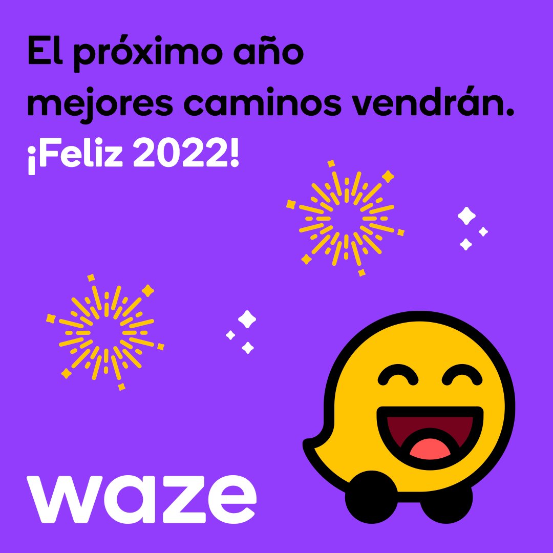 Luego de un año largo nuestros deseos para el 2022 es que volvamos a recorrer juntos las mejores rutas. ¡Feliz año nuevo! 🎉