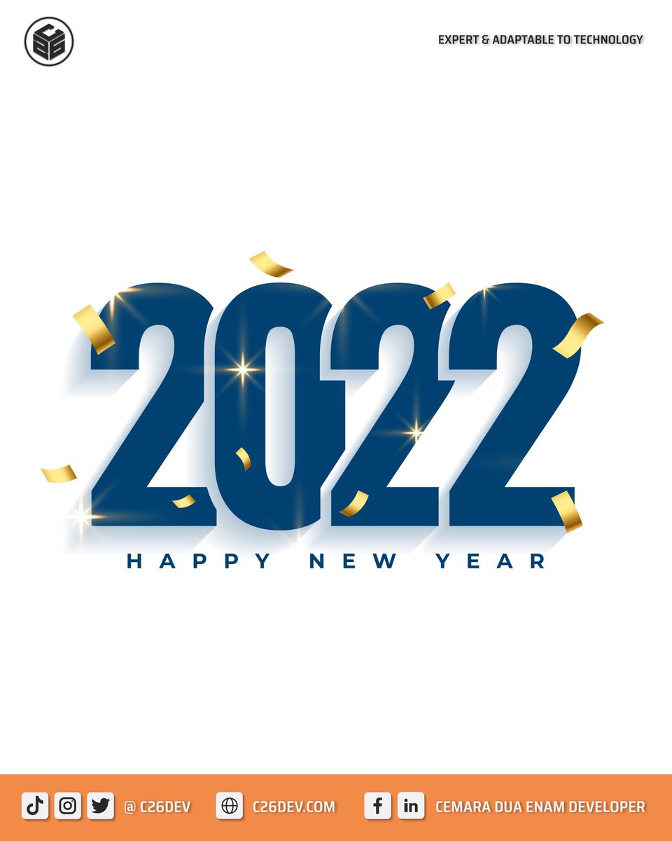 c26dev's tweet photo. Thank you so much for supporting C26 in 2021. Weβre looking forward to serving you again in 2022! Happy New Year π
#C26dev #DeveloperAnakTimur #C26Developer #C26 #happynewyear #happynewyear2022 #2022 https://t.co/hj2TcWGPZW