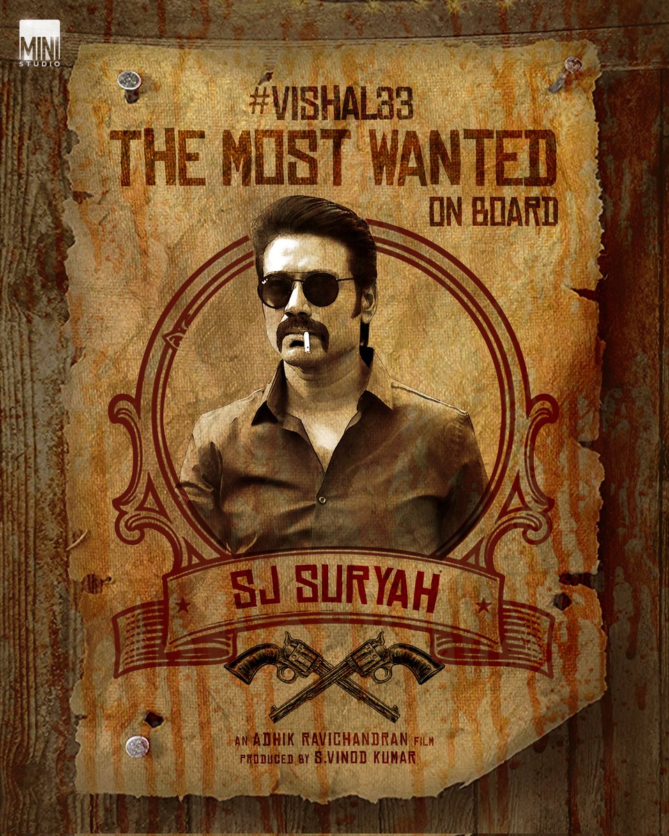 XavierMariabell's tweet image. This is Huge. Get ready to witness the Unexpected combination of @VishalKOfficial &amp;amp; @iam_SJSuryah in #V33 directed by @Adhikravi produced @vinod_offl

@RIAZtheboss @V4umedia_