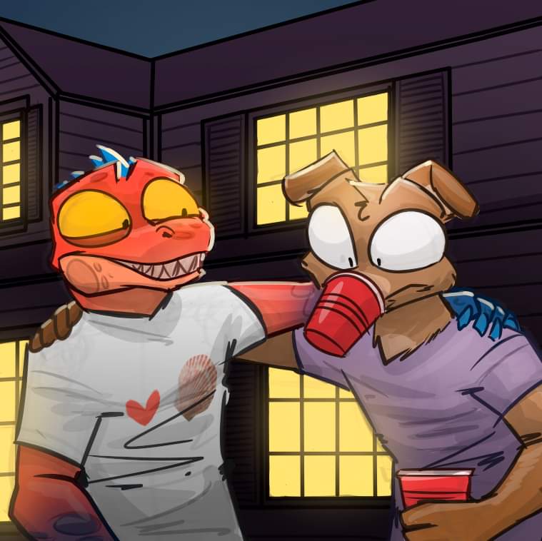 MaximumR3x's tweet photo. Happy new year 2022! #NewYear2022 #furryartwork #DigitalArtist #party #artistsontwitter https://t.co/ju2Q32v3dD